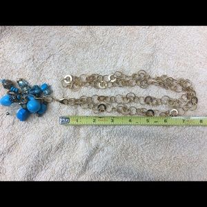 Turquoise and Gold Necklace 💙💛